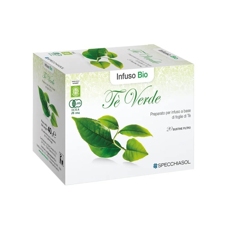 Specchiasol Té Verde Ecológico 20 Filtros