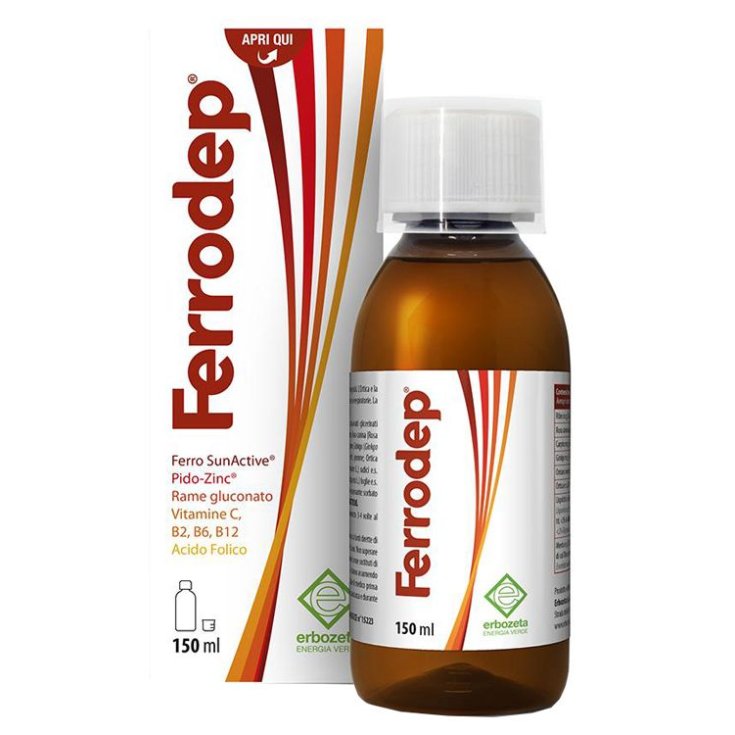 Erbozeta Ferrodep Solución Oral Complemento Alimenticio 150ml
