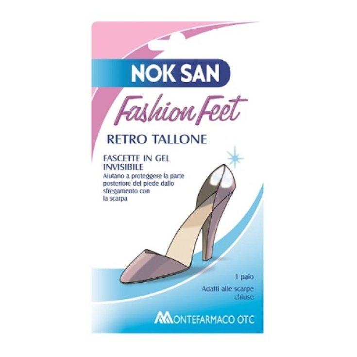 Nok San Fashion Pies Banda Para Tacón Retro MONTEFARMACO 1 Par