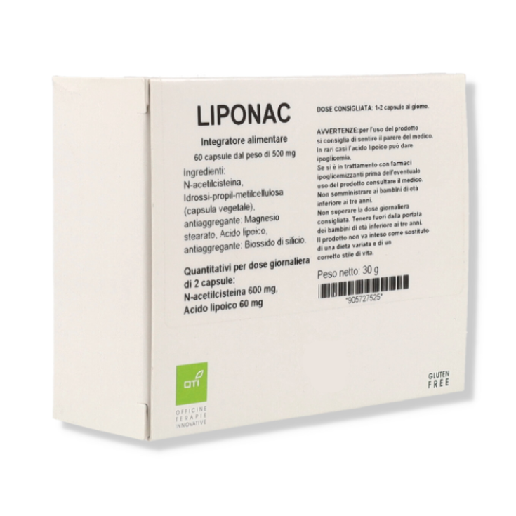 Liponac OTI 60 Capsulas de 600mg