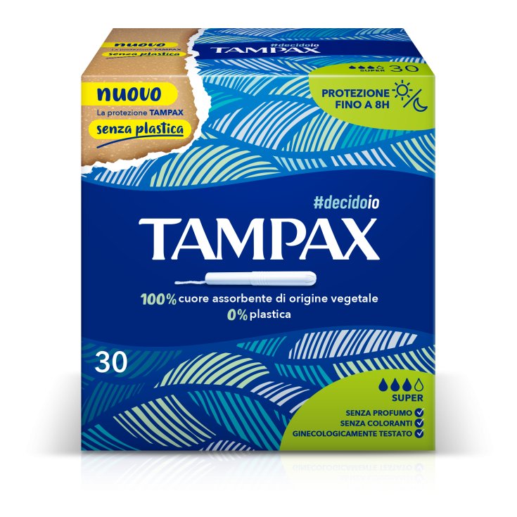 Absorbentes internos Tampax Blue Box Super 30