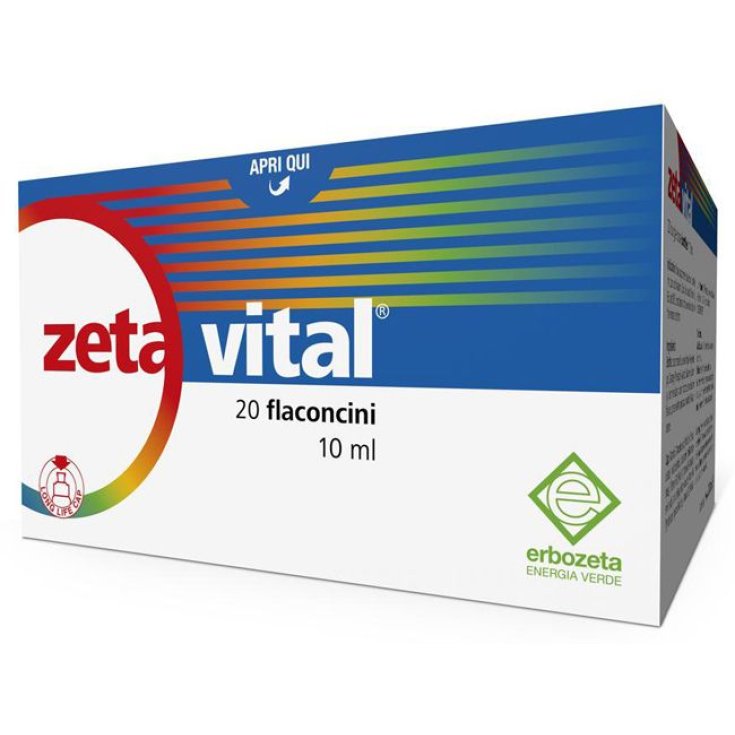 Erbozeta Zeta Vital Complemento Alimenticio 20 Viales 10ml