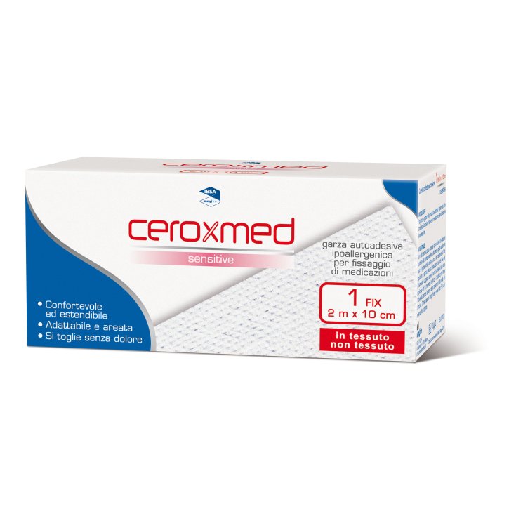 Ceroxmed Sensitive Fix IBSA 1 Gasa Autoadhesiva 2mx10cm