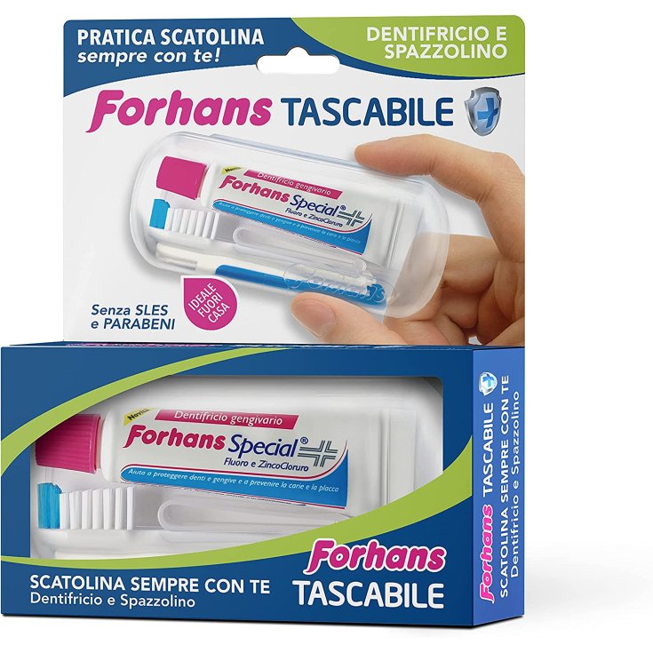 Forhans Spaz + kit de viaje dentif