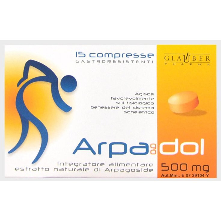 Glauber Pharma Arpadol Complemento Alimenticio 15 Comprimidos