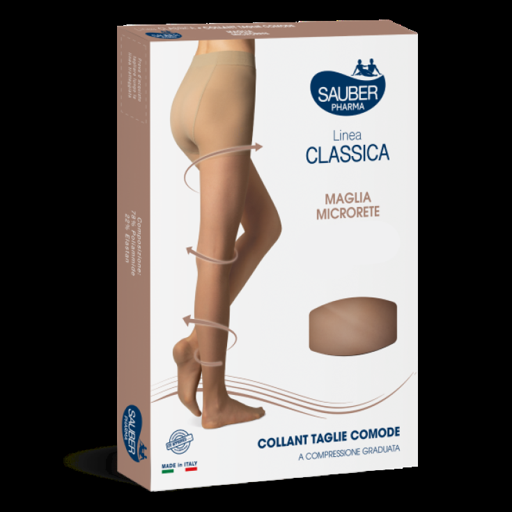 Sauber Pharma Classic Line Plus Talla 70 DEN Color Ft Beige Talla 4
