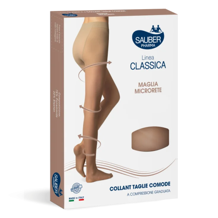 Sauber Pharma Classic Line Plus Talla 70 DEN Color Ft Beige Talla 4
