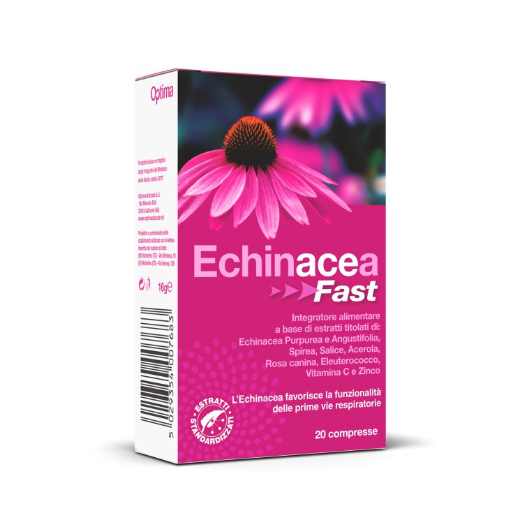 Equinácea Fast Optima Naturals 20 Comprimidos