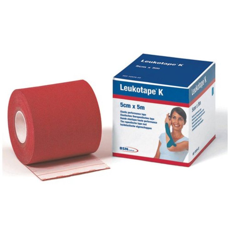 Bsn Medical Leucotape K Rojo 5cmx5m