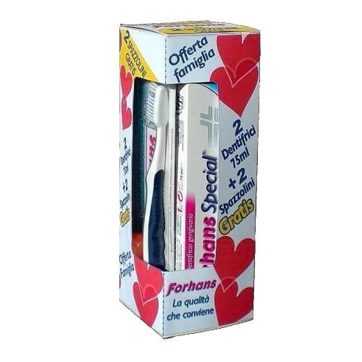 Forhans Ofs Dent 2uds + cepillo 2uds