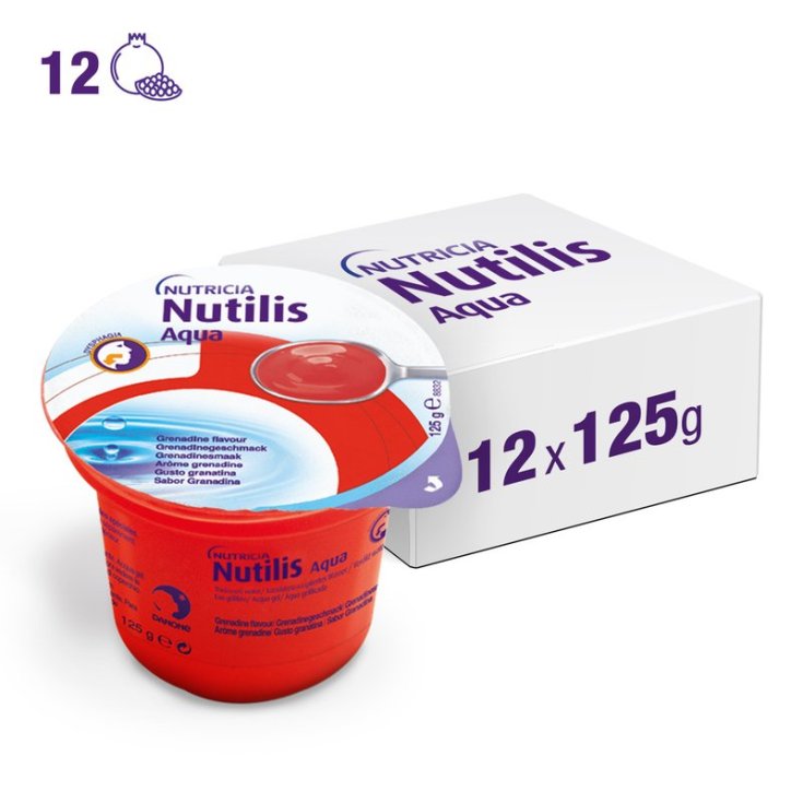 Nutilis Aqua Taste Granadina Nutricia 12x125g