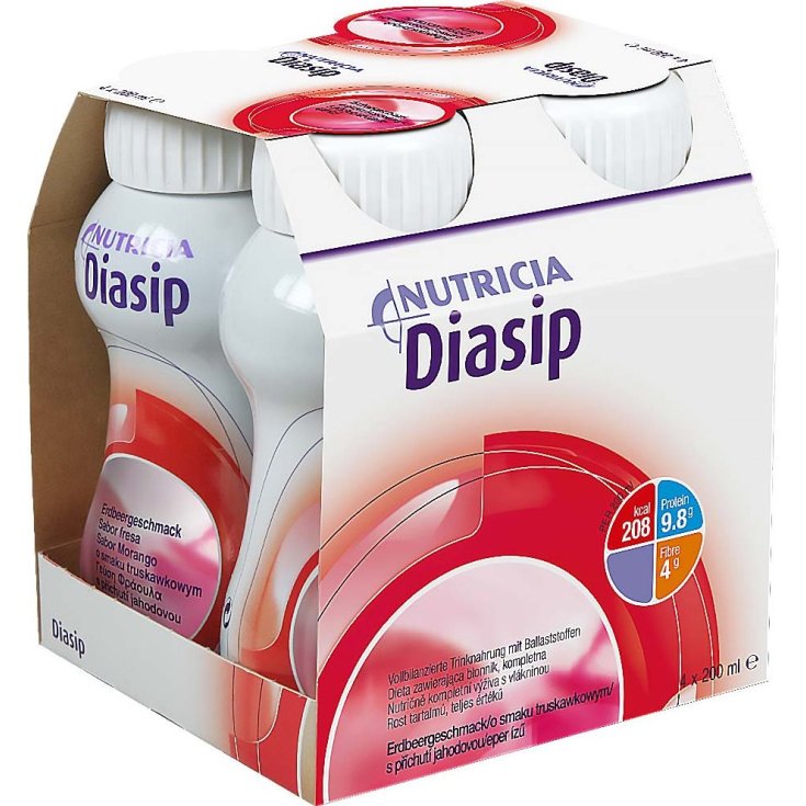 Diasip Sabor Fresa Nutricia 4x200ml