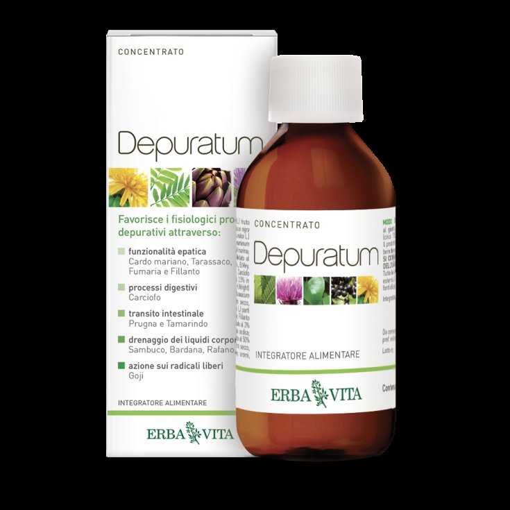 ErbaVita Depuratum Line Depuratum Concentrado Complemento Alimenticio 200ml