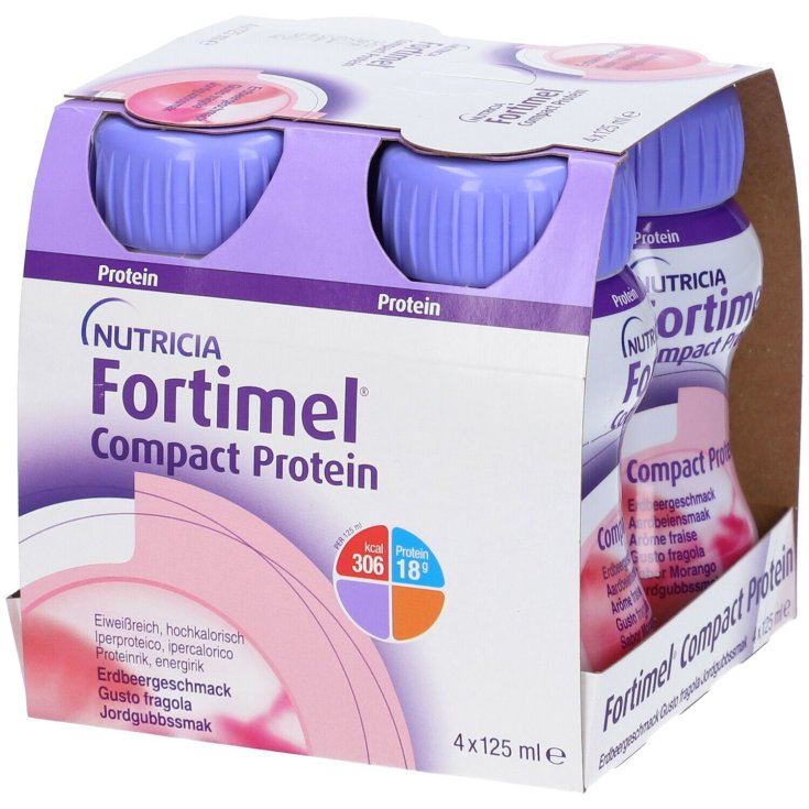 Fortimel Compact Protein Nutricia Alimento Especial 4x125ml