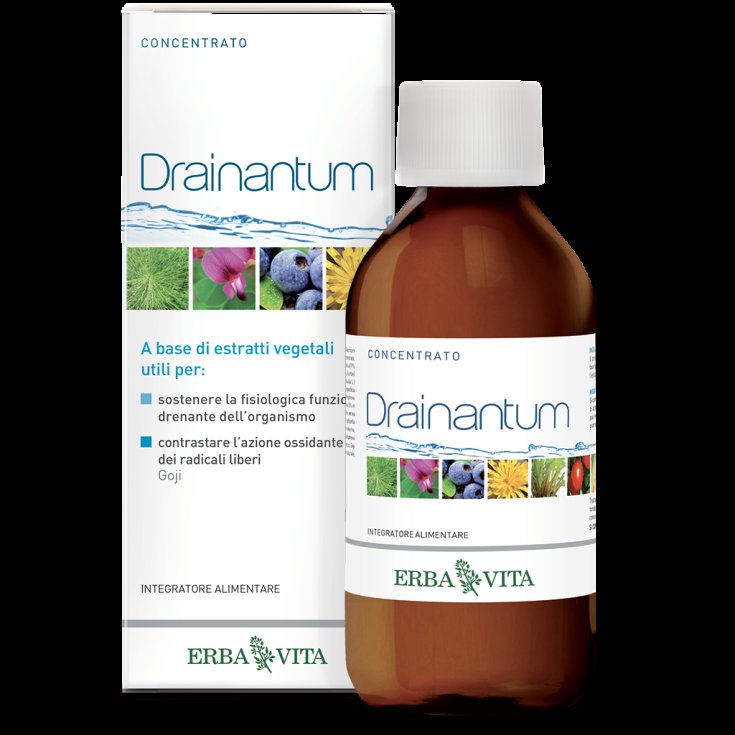 ErbaVita Drainantum Complemento Alimenticio Concentrado 200ml