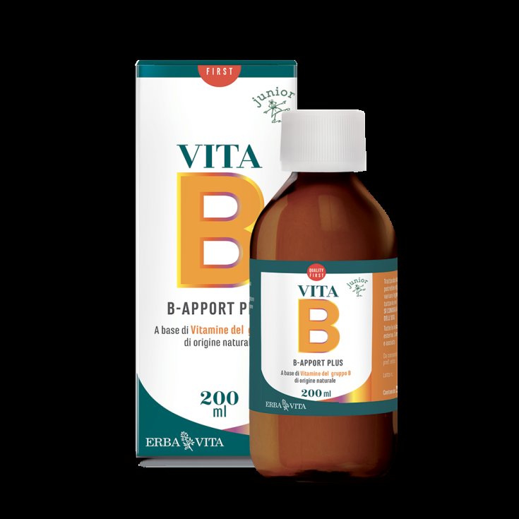 ErbaVita B-Apport Plus Complemento Alimenticio Fluido 200ml