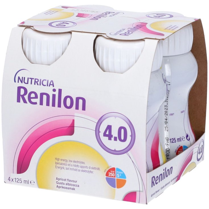 Renilon 4.0 Albaricoque Nutricia 4x125ml