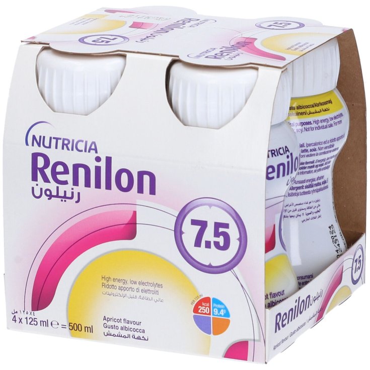 Renilon 7.5 Albaricoque Nutricia 4x125ml