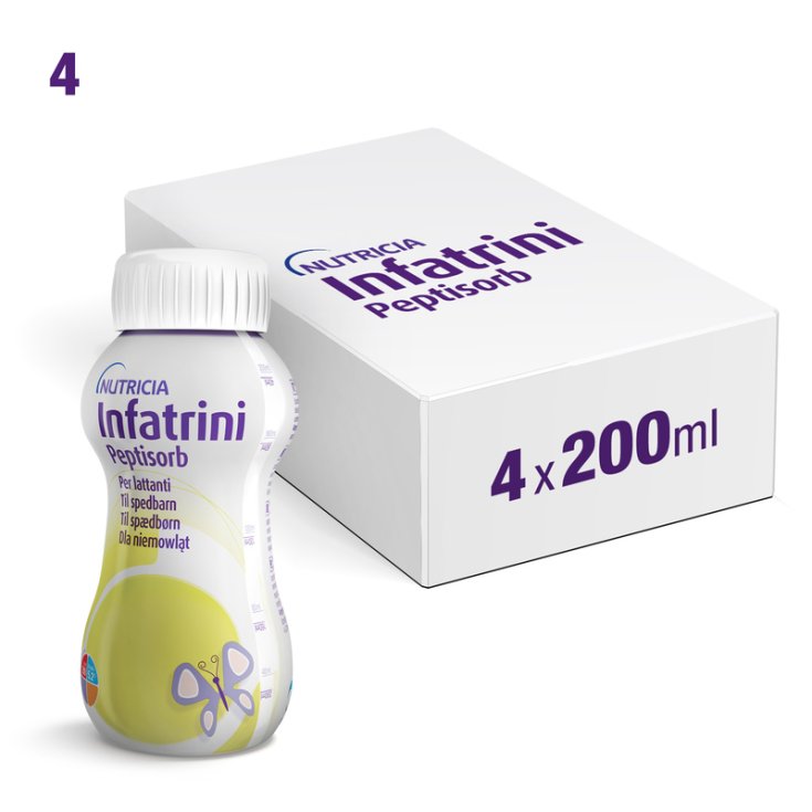 Infatrini Peptisorb Papilla Nutricia 4x200ml