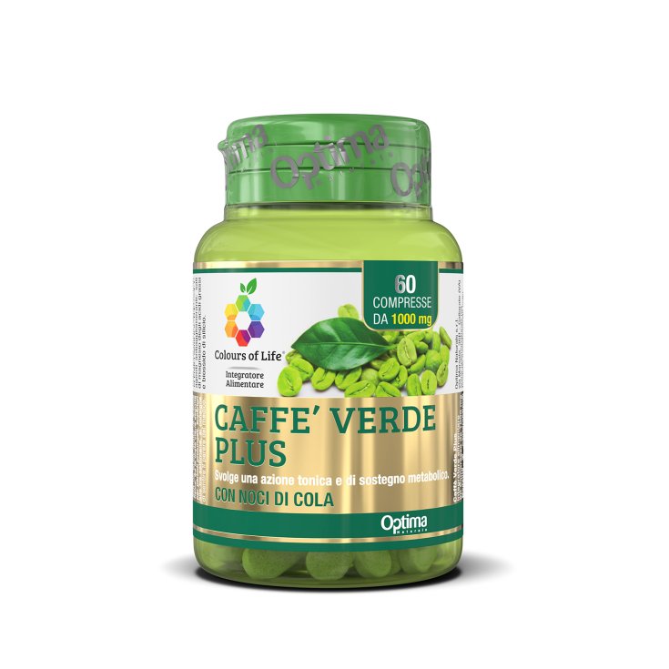 Café Verde Plus Colors Of Life® Optima Naturals 60 Comprimidos