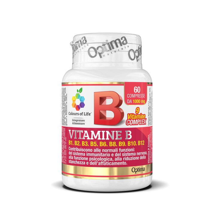 Vitaminas B Complex Colors Of Life® Optima Naturals 60 Comprimidos