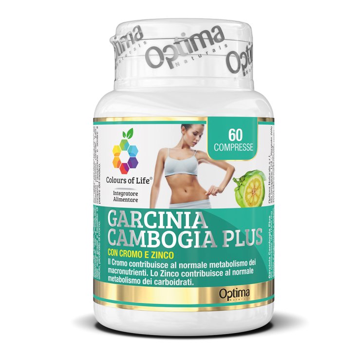 Garcinia Cambogia Plus Colors Of Life® Optima Naturals 60 Comprimidos