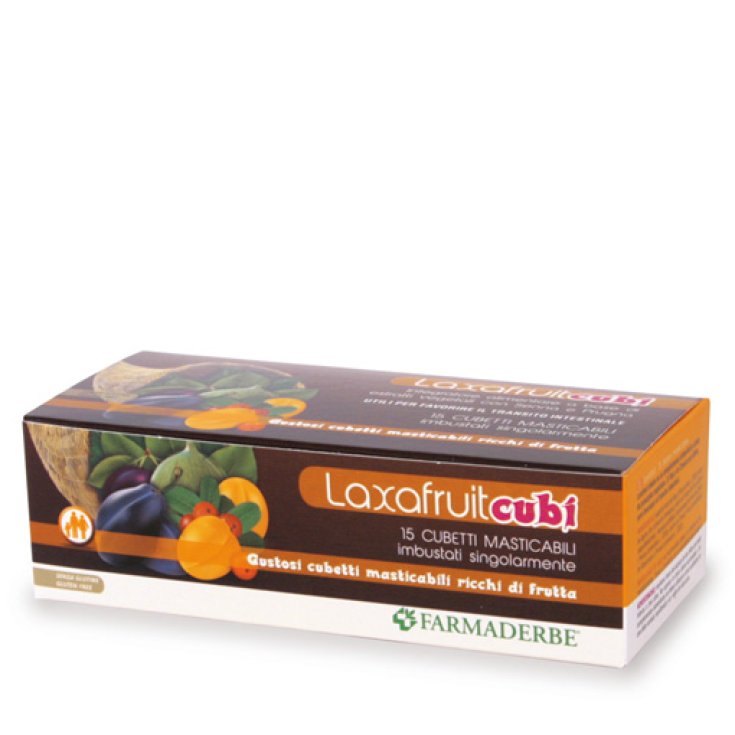 Farmaderbe Laxafruit Complemento Alimenticio Cubos 15 Cubitos Masticables