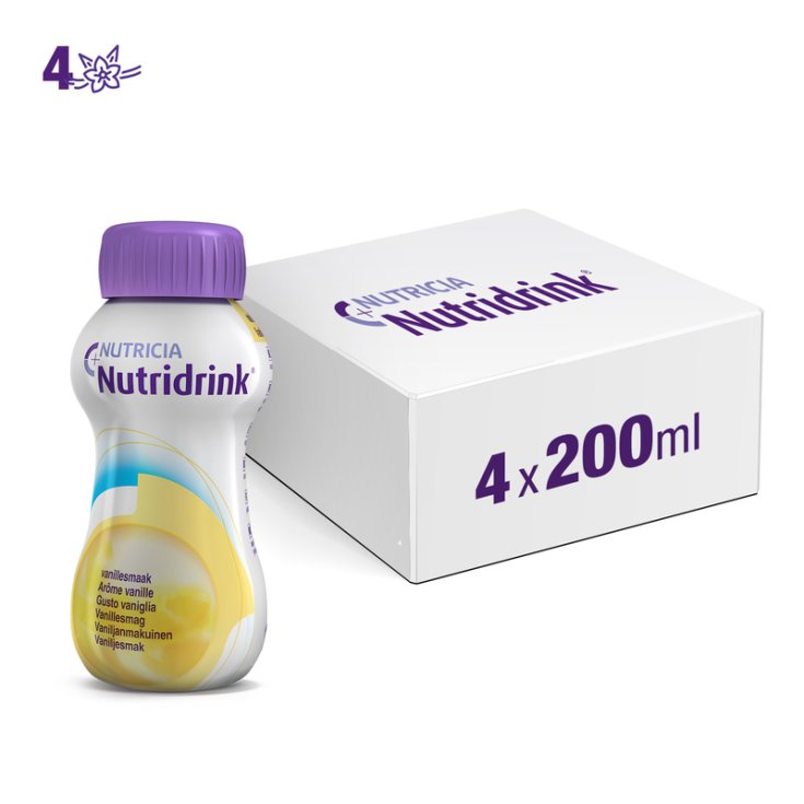 Nutridrink Vainilla Nutricia 4x200ml