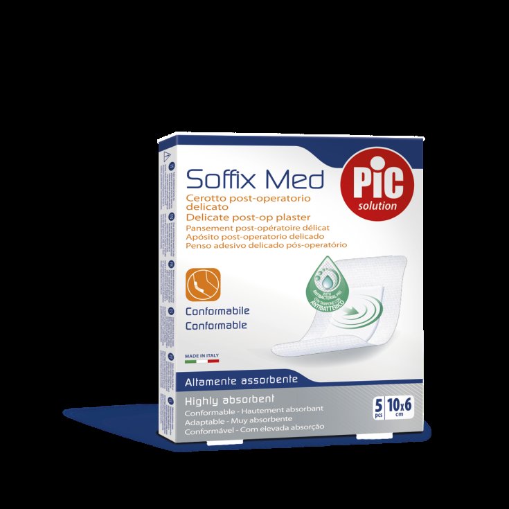 Pic Parches Estériles Soffix Med 10x6cm 5 Unidades