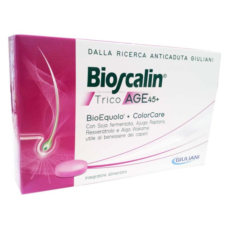 Bioscalin® Tricoage 45+ Giuliani 30 Comprimidos