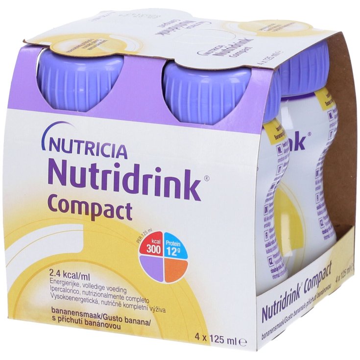 Nutridrink Compacto Plátano Nutricia 4x125ml