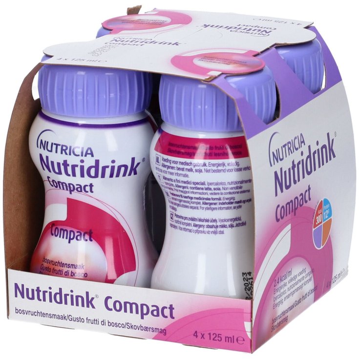 Nutridrink Compacto Bayas Nutricia 4x125ml