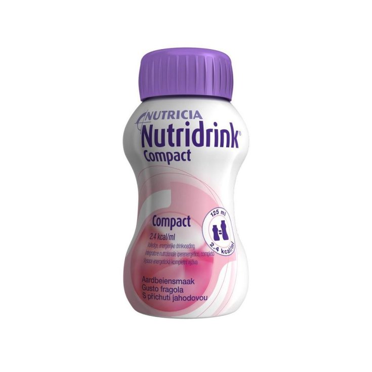 Nutridrink Compacto Fresa Nutricia 4x125ml