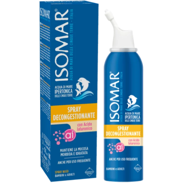 Isomar Naso Spray Descongestionante Con Ácido Hialurónico 50ml
