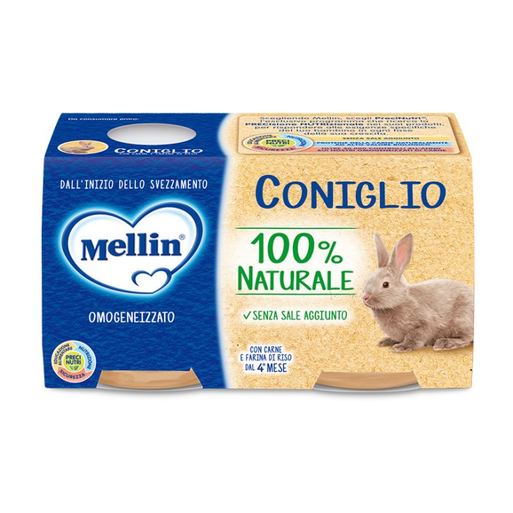 Mellin conejo 2x120g