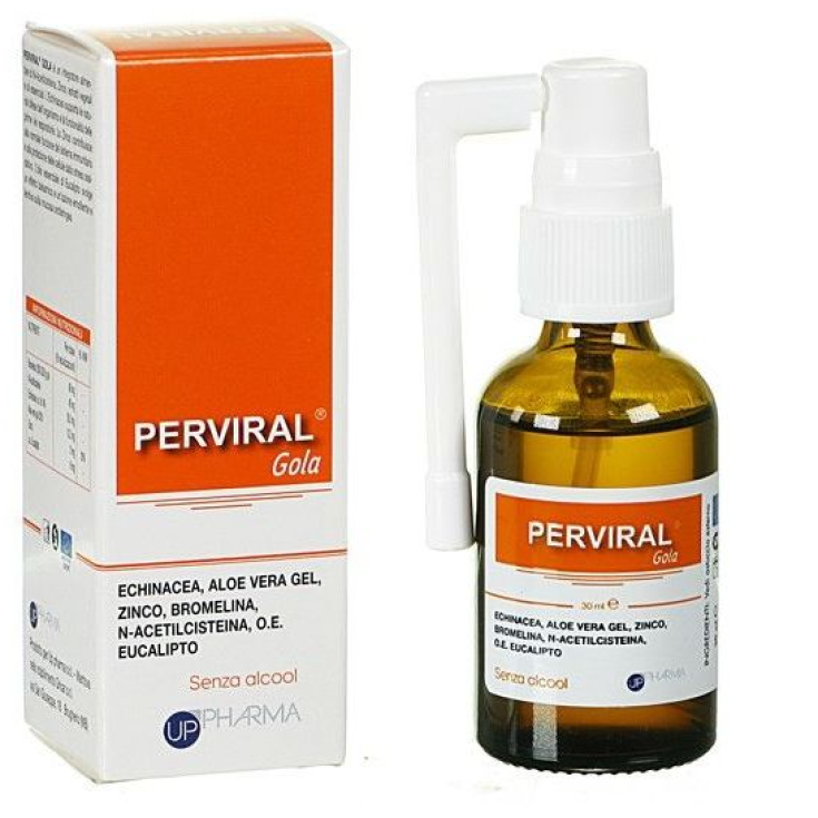 Perviral Garganta Spray Bucal Up Pharma 30ml
