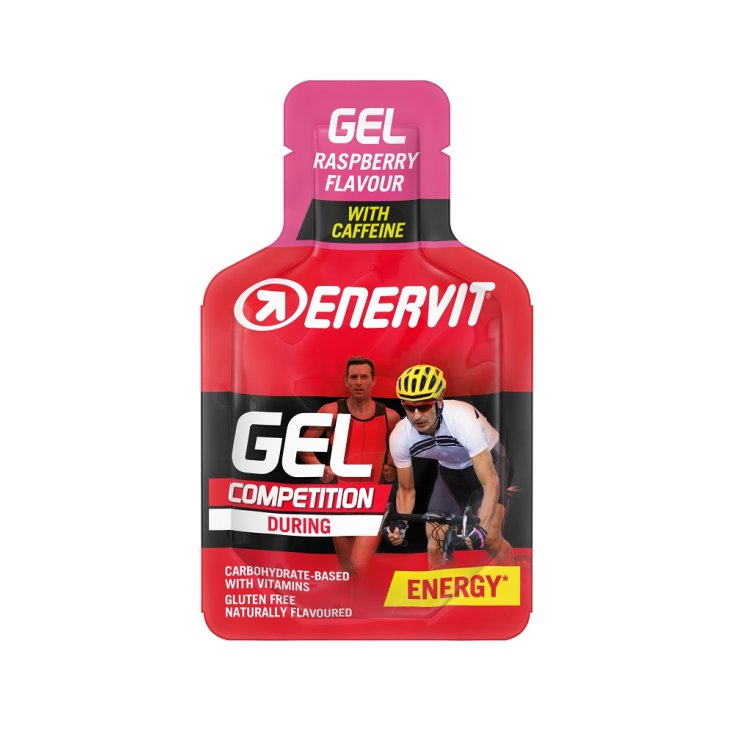 Enervitene Sport Gel Con Cafeína Sabor Frambuesa Enervit 25ml