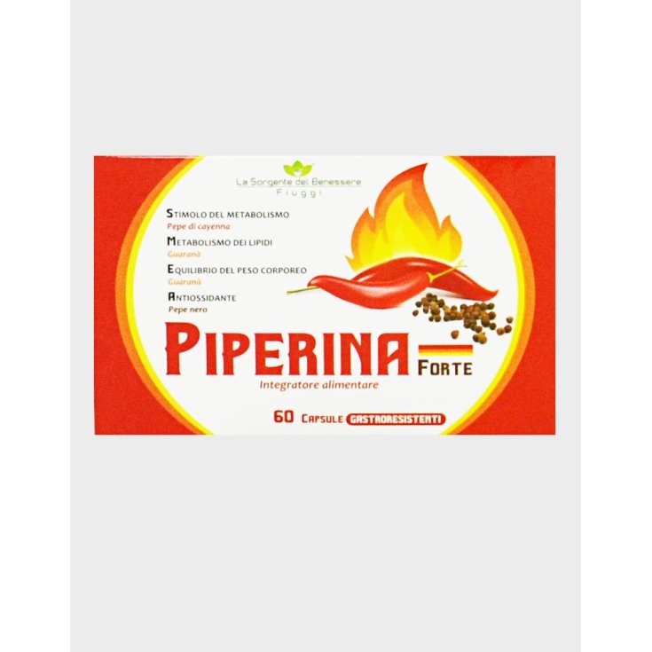 Piperina Fuerte 60 Cápsulas