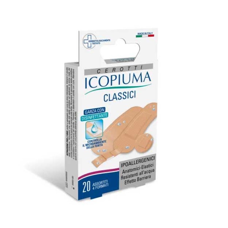 Icopiuma Classic Parches Hipoalergénicos Tamaño Surtido 20 Piezas