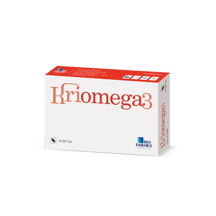 Biofarmex Kriomega 3 Complemento Alimenticio 30 Cápsulas Blandas