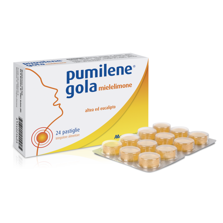 Pumilene® Garganta Mielelimone Montefarmaco OTC 24 Comprimidos