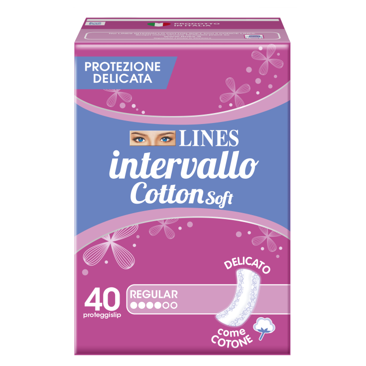 Líneas Intervallo Sensitive 40 + 4 Protegeslips
