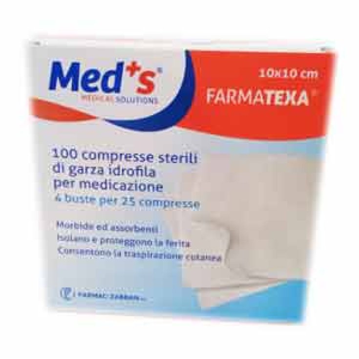 Meds 2/8 Gasa 10x10cm 100uds