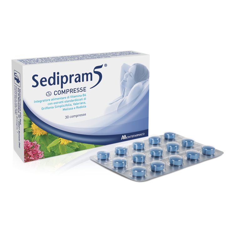 Sedipram 5® MONTEFARMACO 30 Comprimidos