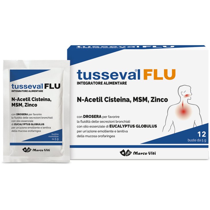 Tusseval FLU Marco Tornillos 12 Sobres