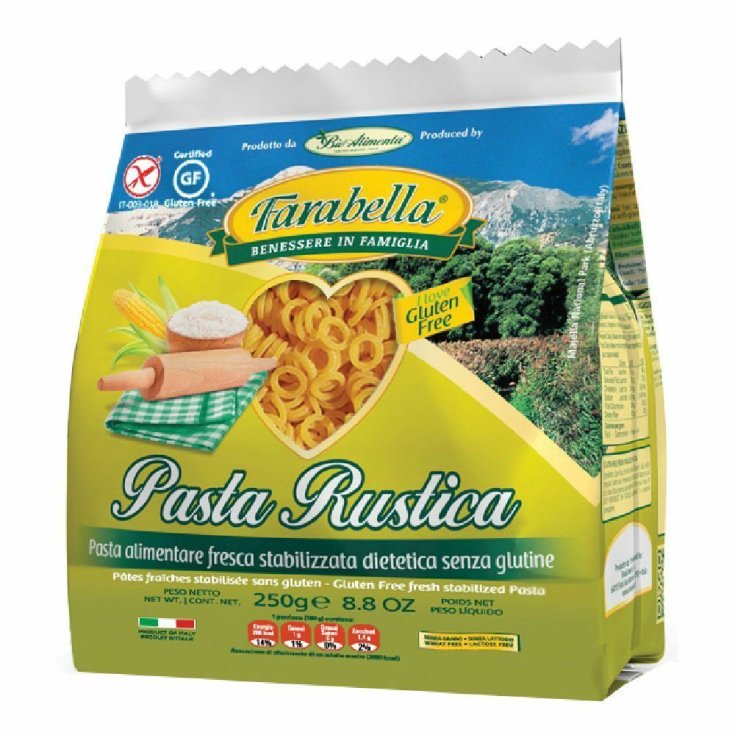 Bioalimenta Farabella Anelletti Rustici Pasta Sin Gluten 250g