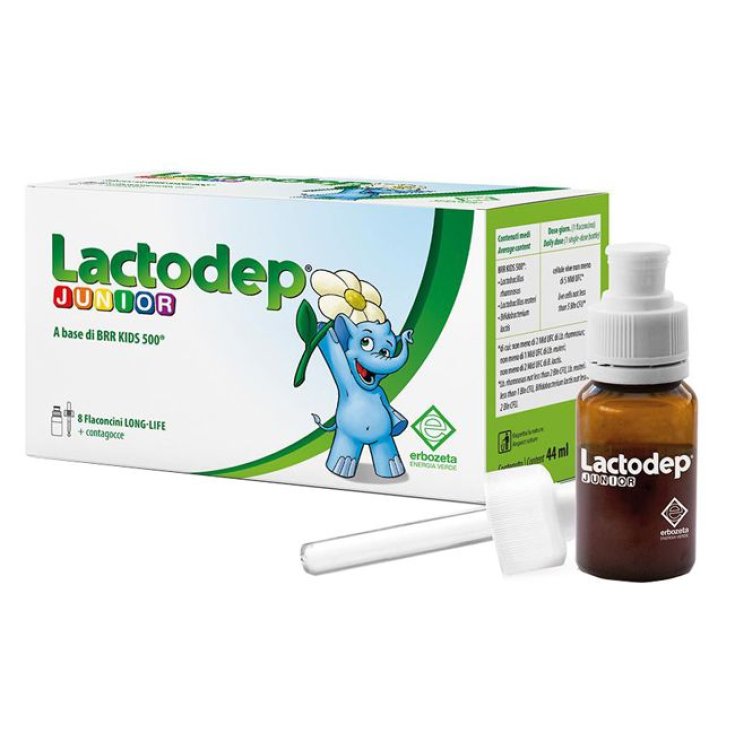 Erbozeta Lactodep Junior Complemento Alimenticio 8 Viales