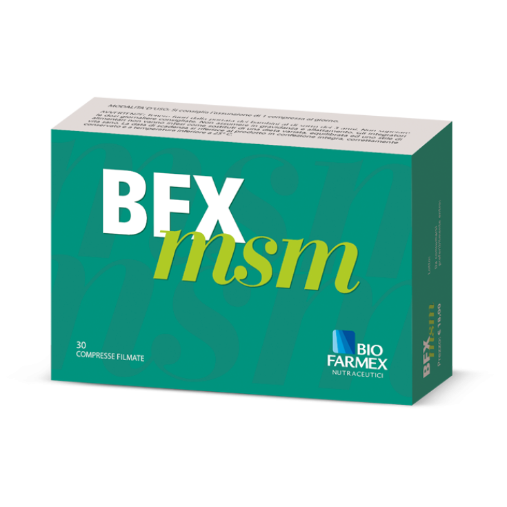 Biofarmex Bfx Msm Complemento Alimenticio 30 Comprimidos