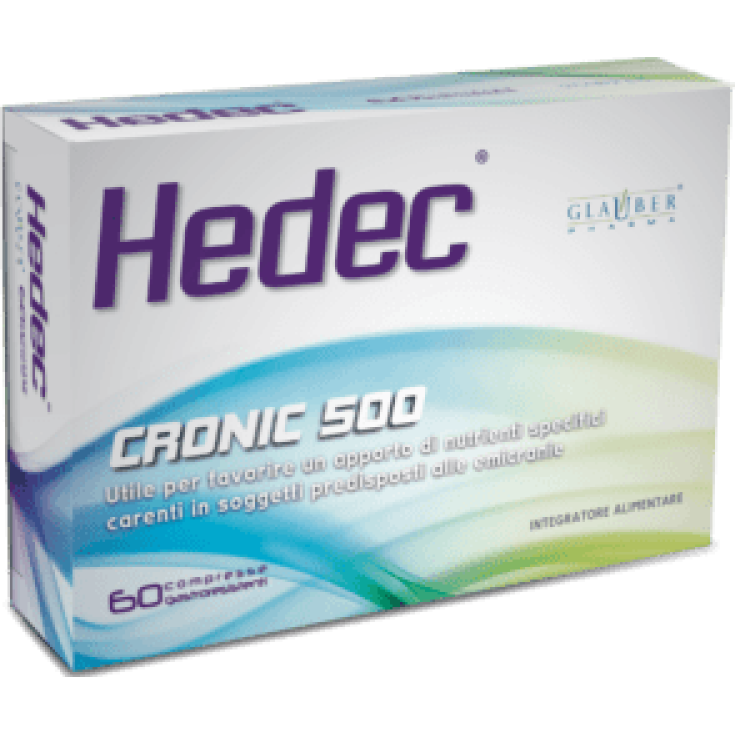 Glauber Pharma Hedec Complemento Alimenticio 60 Comprimidos