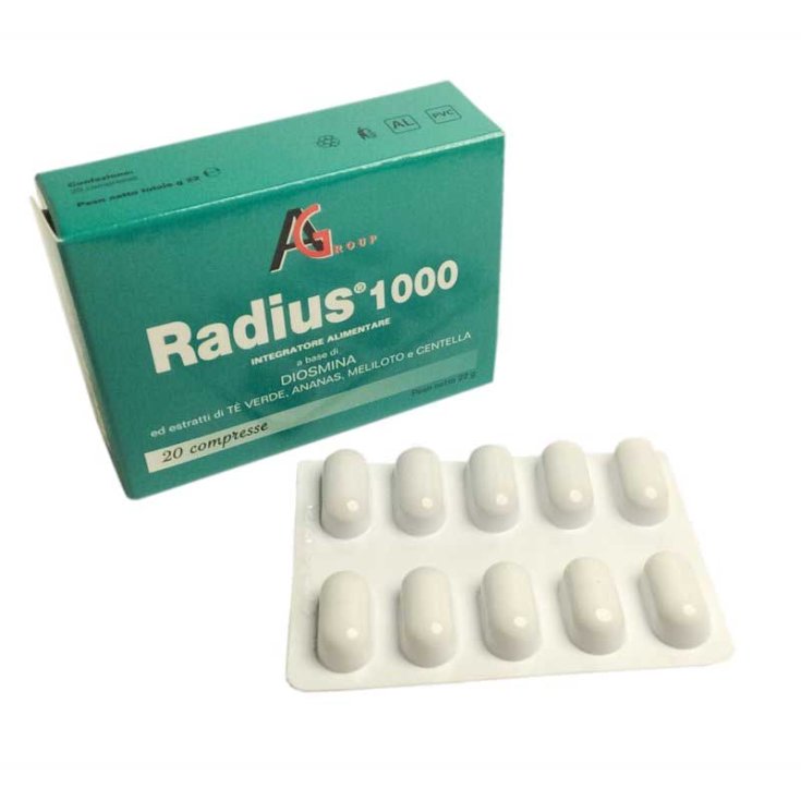 Actifort Group Radius 1000 Complemento Alimenticio 20 Comprimidos